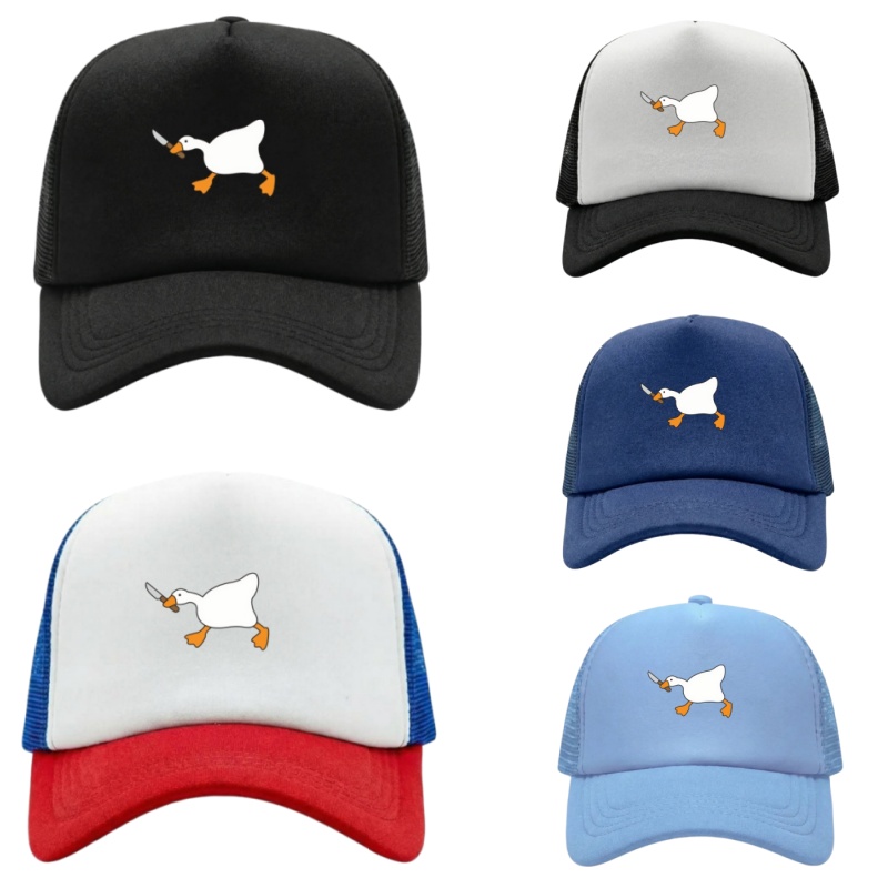 Golf Cap Dad - Goose Knife Printed Adjustable Baseball Cap