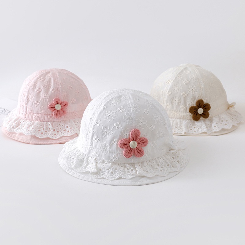 Sun Hat Wide Brim - Spring-Summer Infant Sun Hat for 0-8
