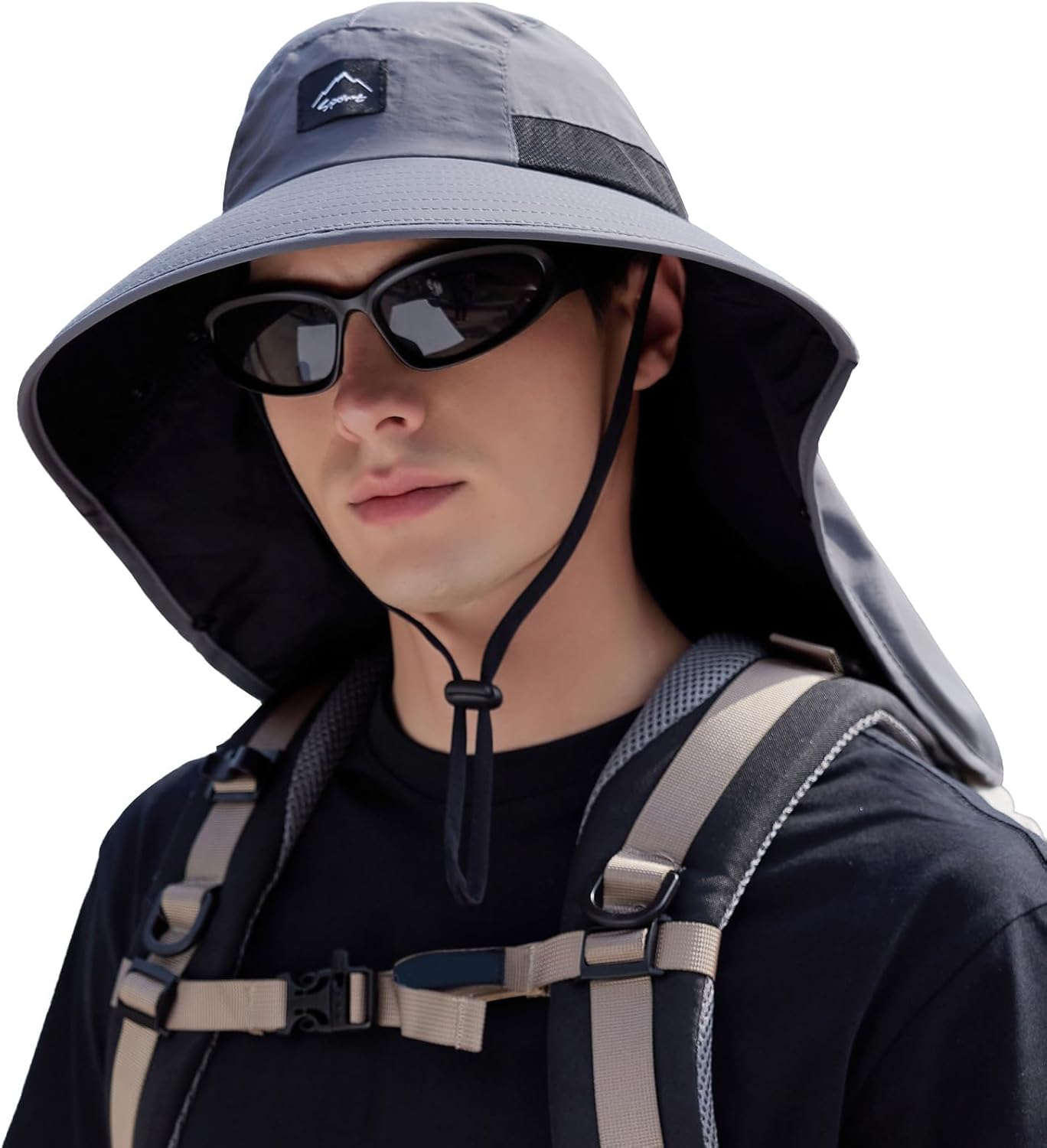 Sun Hat Wide Brim - UPF50+ Sun Hat with Neck Flap,