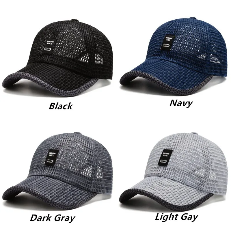 Men Women Summer Full Mesh Qui - Trucker Cap Mesh 评论和价格