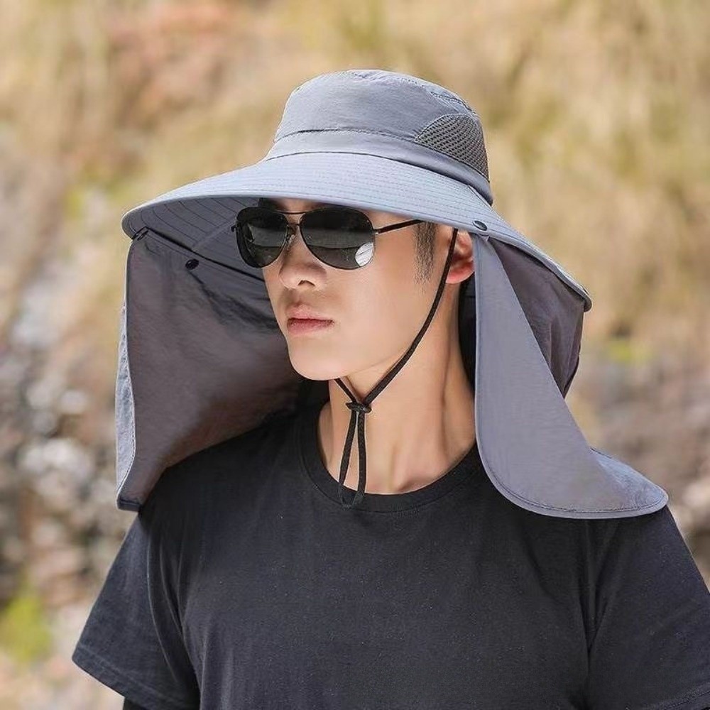 Fashion Cloth Men Sun Hat Big  - Bucket Hat Cotton 评论和价格