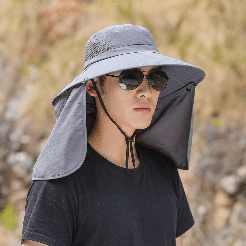 Fashion Cloth Men Sun Hat Big  - Bucket Hat Cotton 评论和价格