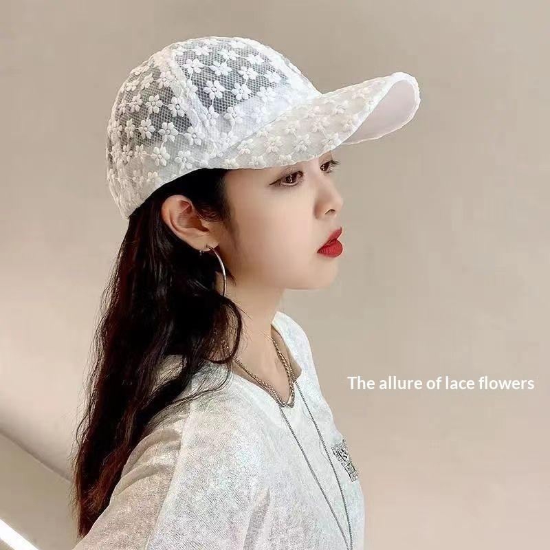 Adjustable Lace Flower Thin Ba - Baseball Cap Structured 评论和价格