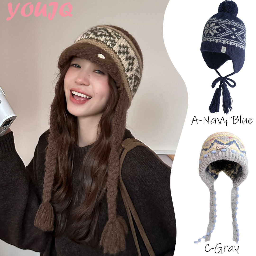 Winter Fair Isle Vintage Trapp - Trapper Hat Ear Flap 评论和价格