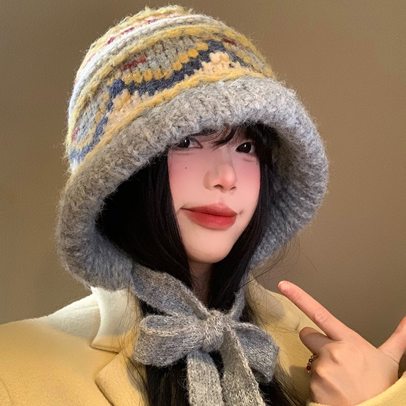 Winter Fair Isle Vintage Trapp - Trapper Hat Ear Flap 评论和价格