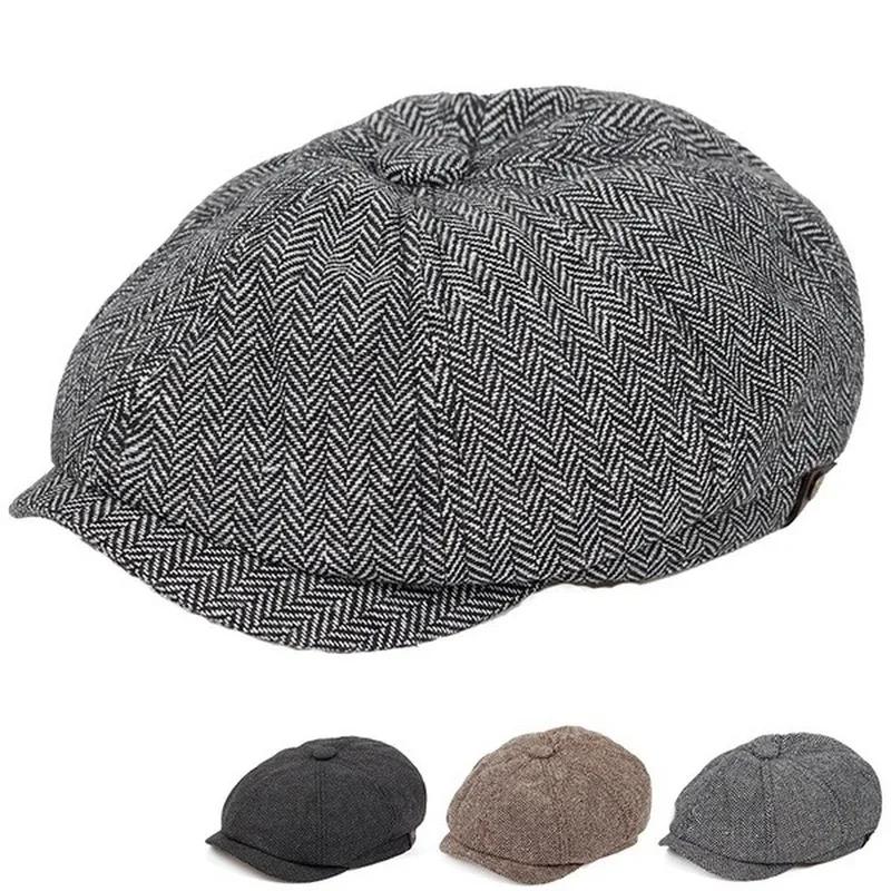 New Men Flat Top Ivy Gatsby Dr - Newsboy Cap Ivy 评论和价格