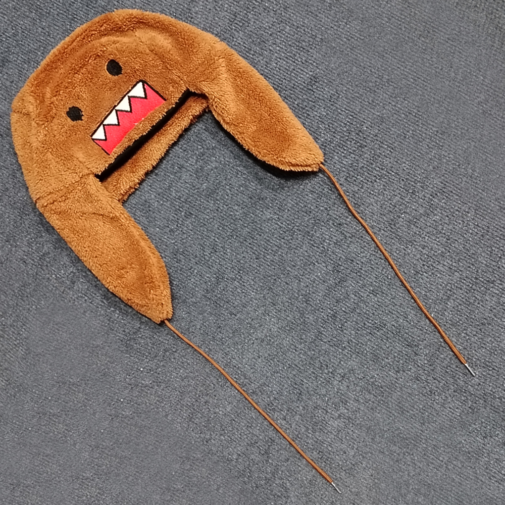 Cartoon Monster Faux Fur Trapp - Trapper Hat Ear Flap 评论和价格