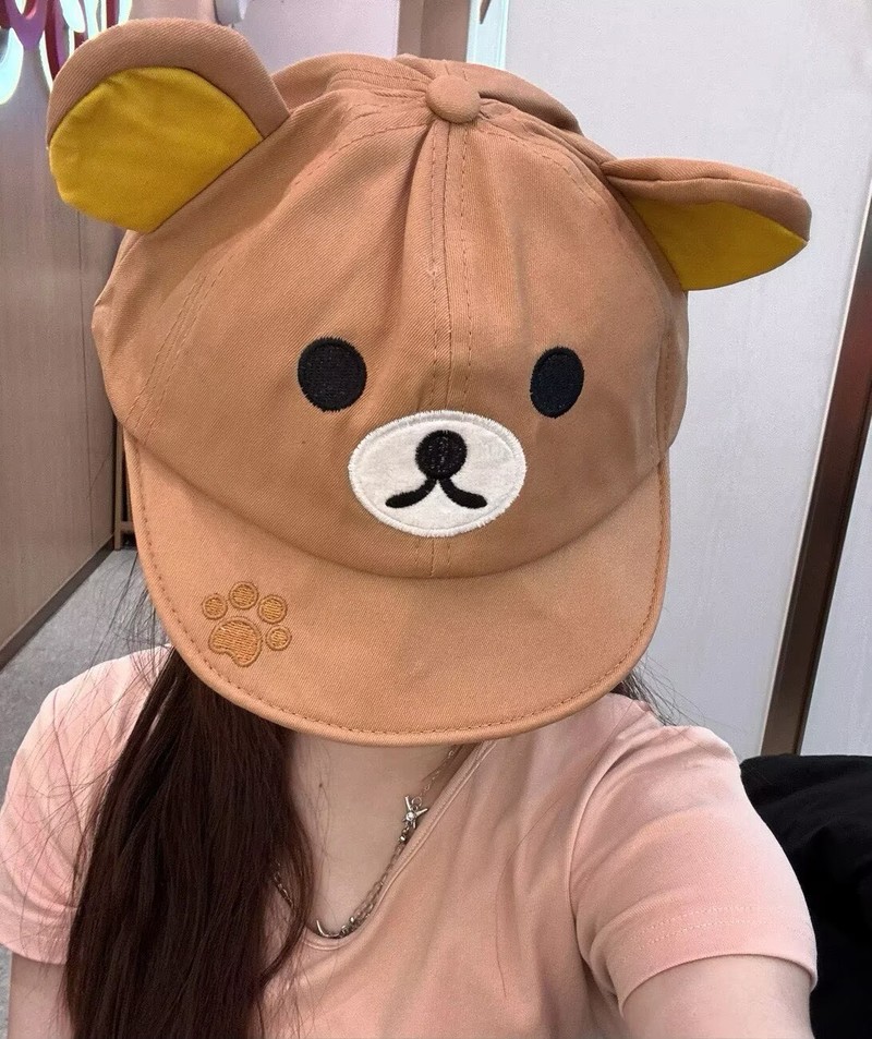Rilakkuma Bear With Ear Cap Su - Visor Sun Hat 评论和价格