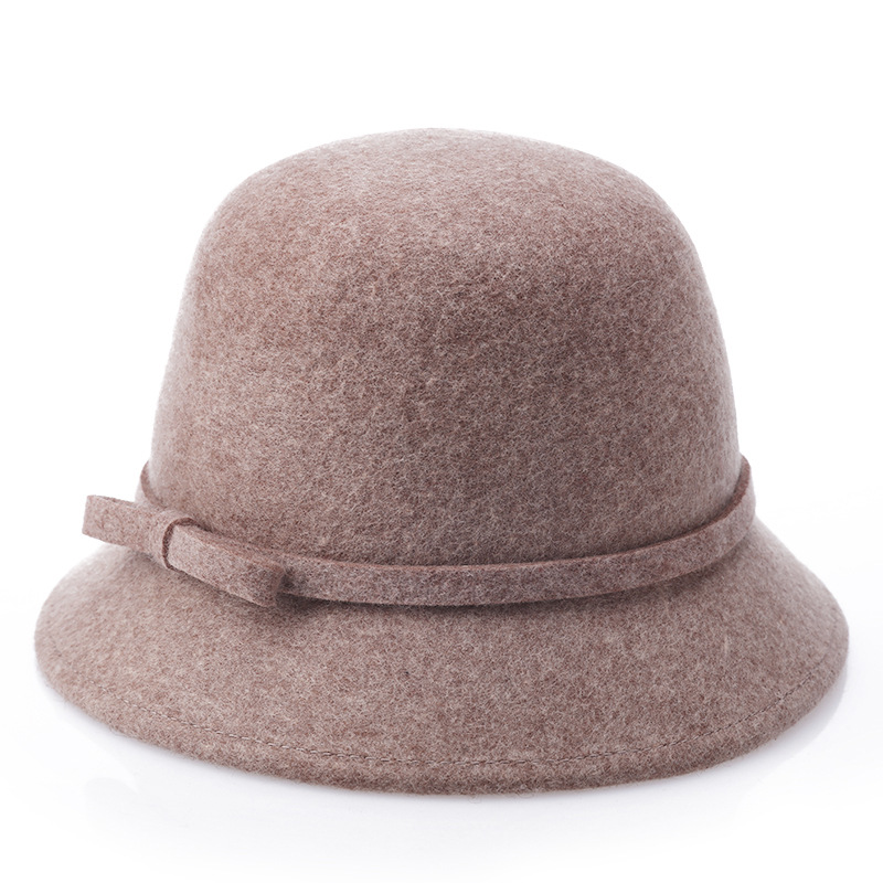100% Real Wool Women Hats Autu - Fedora Hat Wool 评论和价格