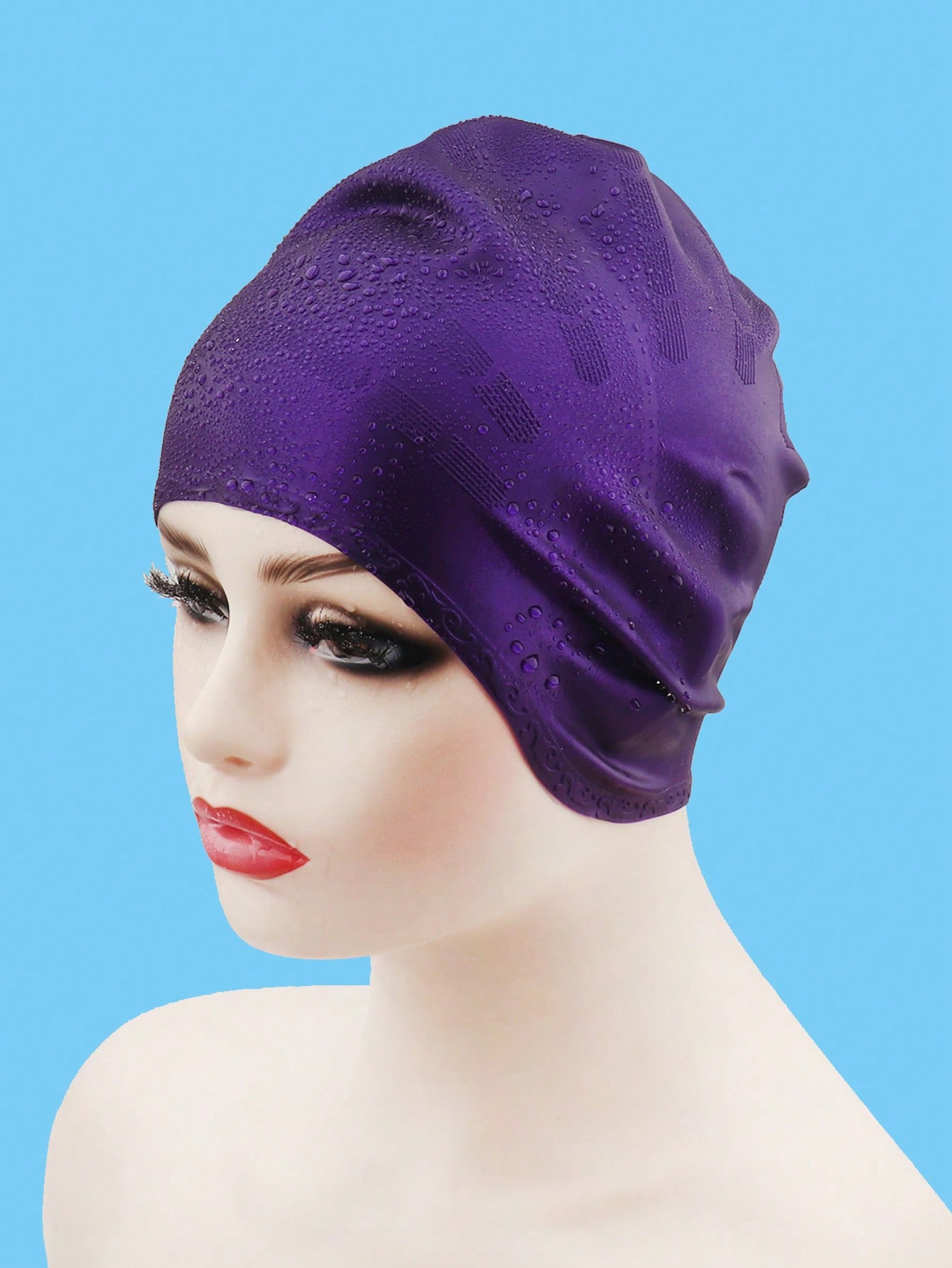 Silicone Waterproof Swim Cap E - Swim Hat Silicone 评论和价格