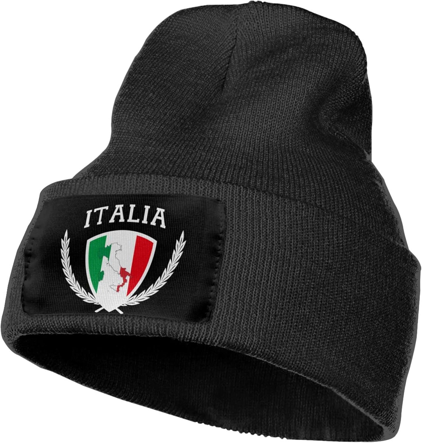 Italia Italy Italian Flag Knit - Beanie Cuffed Knit 评论和价格