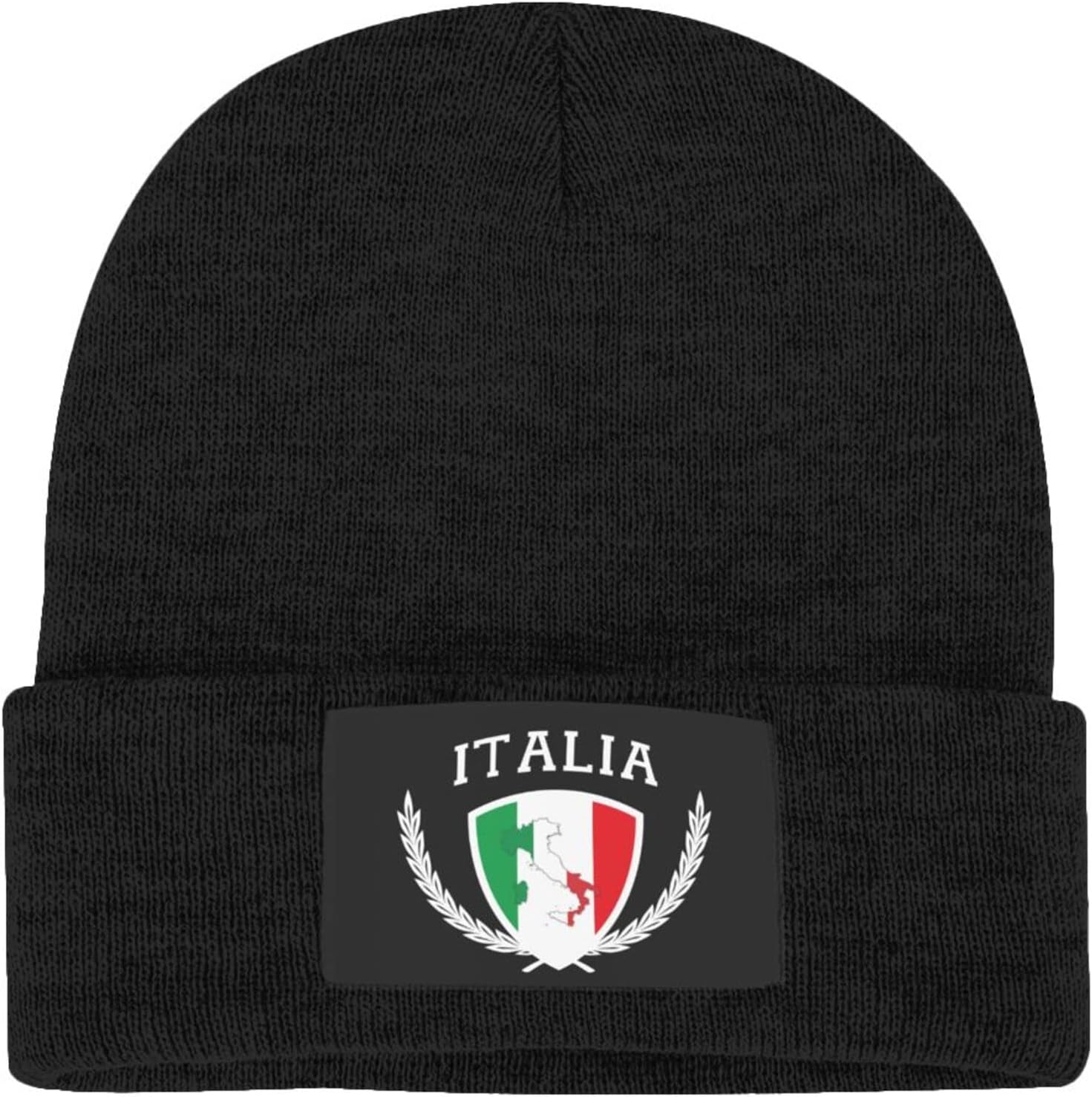 Italia Italy Italian Flag Knit - Beanie Cuffed Knit 评论和价格