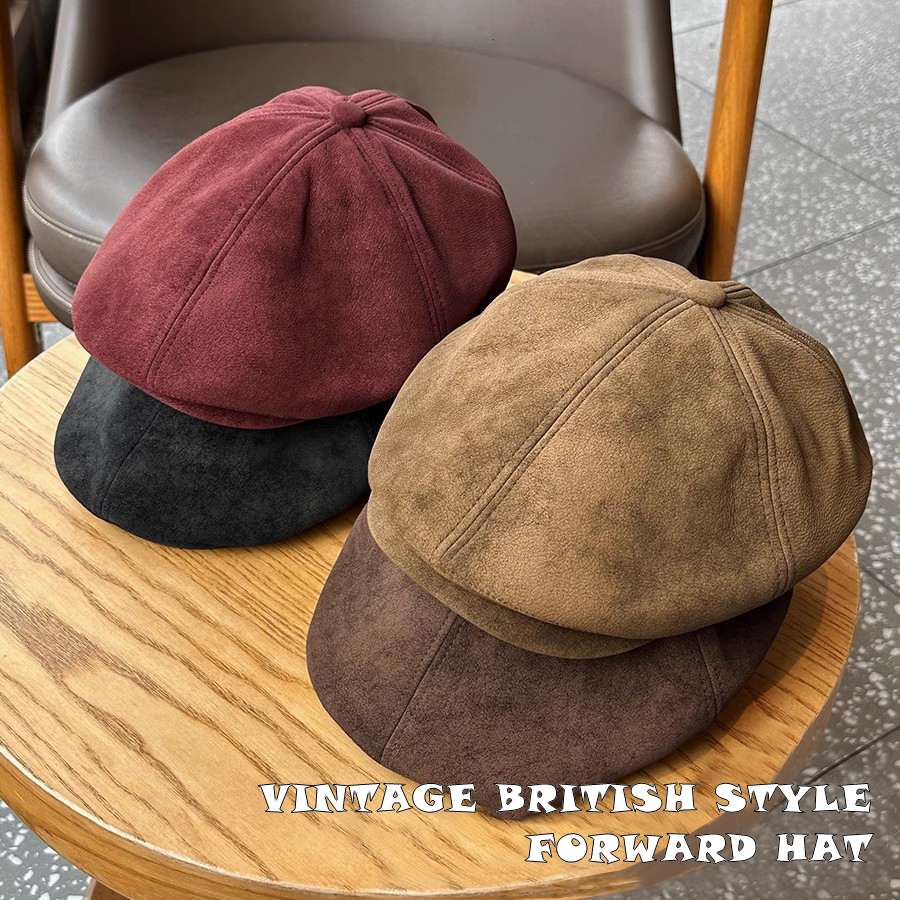 Vintage Suede Newsboy Cap Men  - Newsboy Cap Ivy 评论和价格
