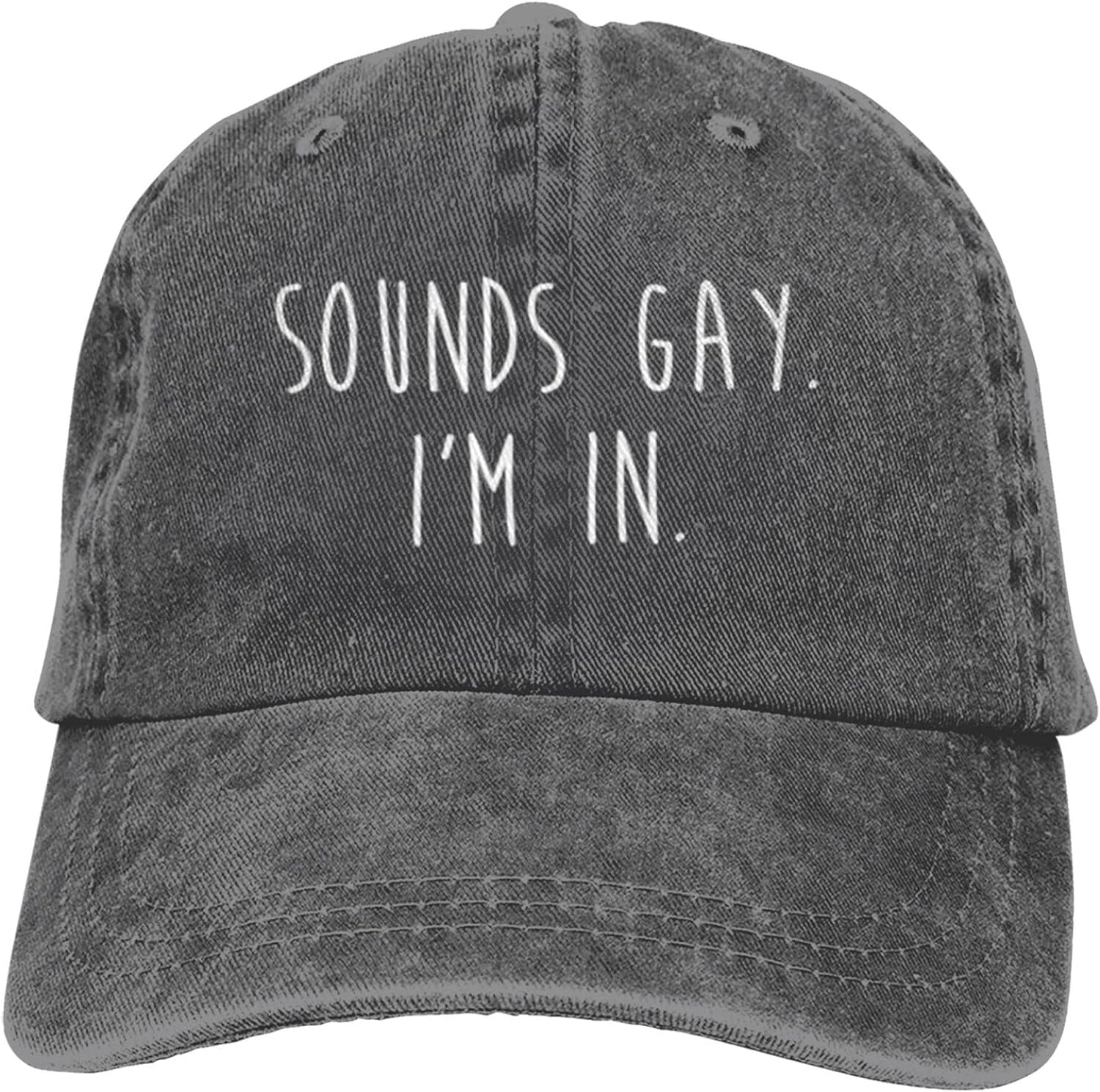 Hat Funny Gay Sounds Gay I'm i - Golf Cap Dad 评论和价格