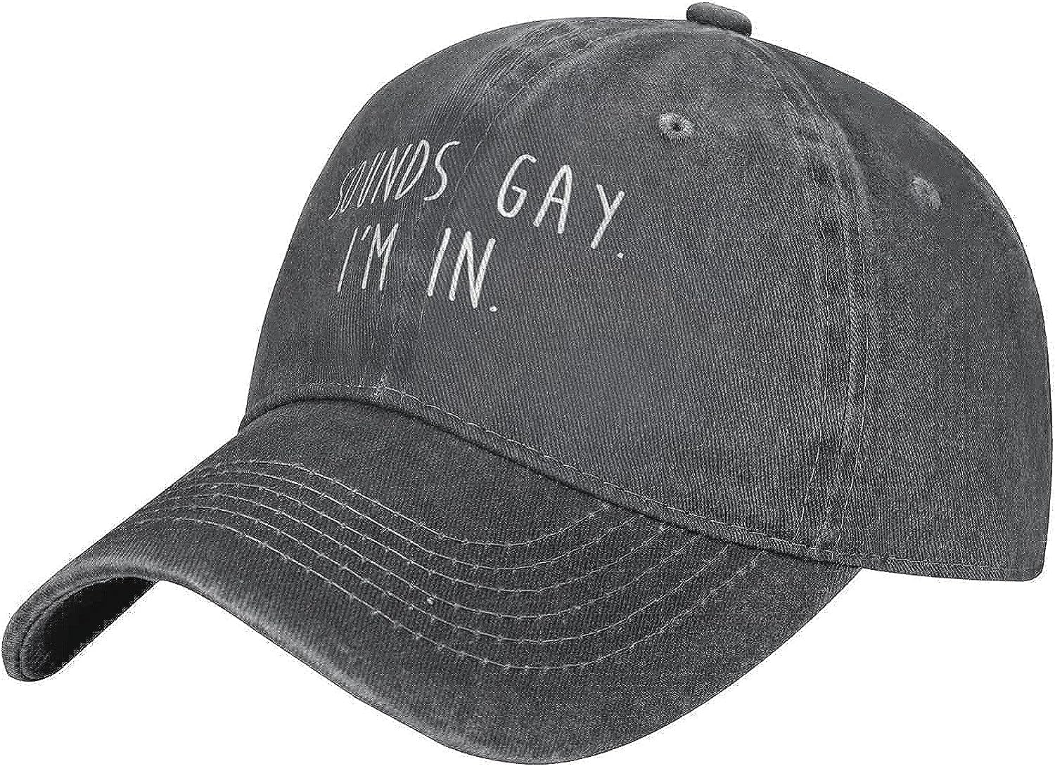 Hat Funny Gay Sounds Gay I'm i - Golf Cap Dad 评论和价格