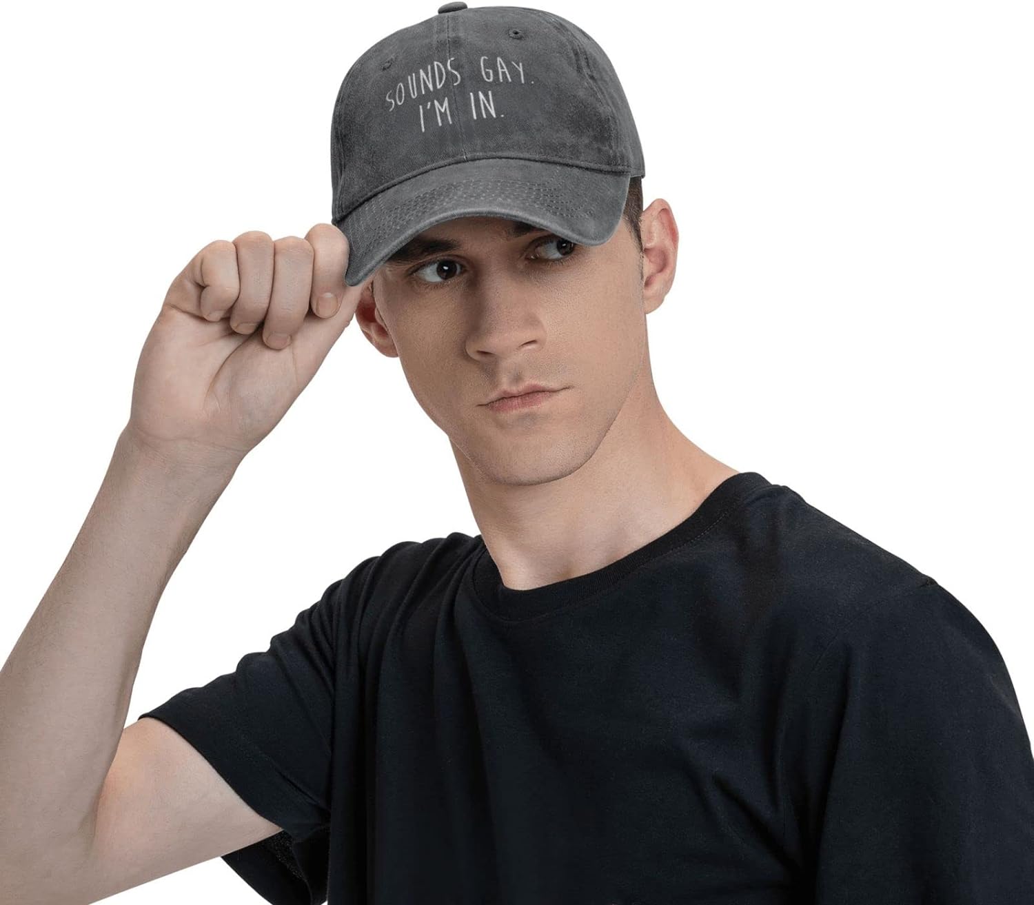 Hat Funny Gay Sounds Gay I'm i - Golf Cap Dad 评论和价格