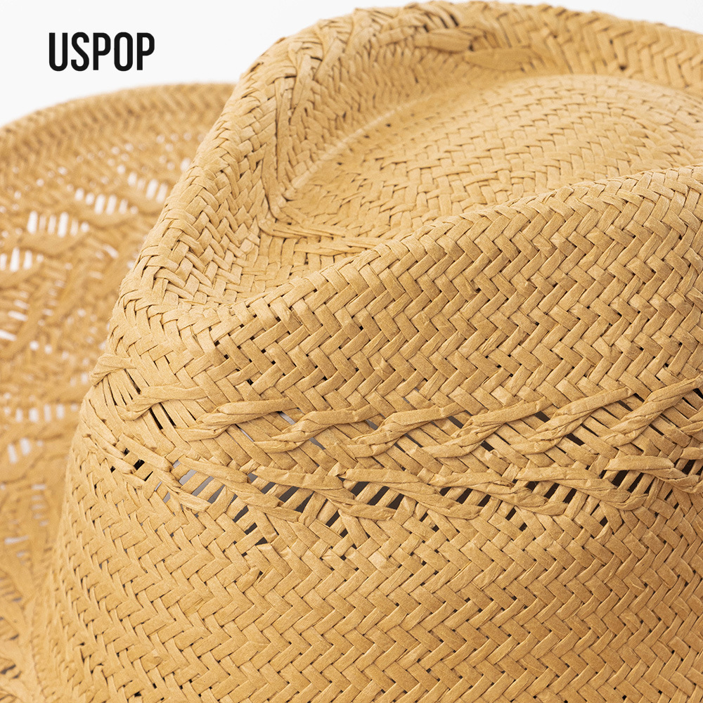 USPOP Women Summer Straw Cowbo - Cowboy Hat Straw 评论和价格