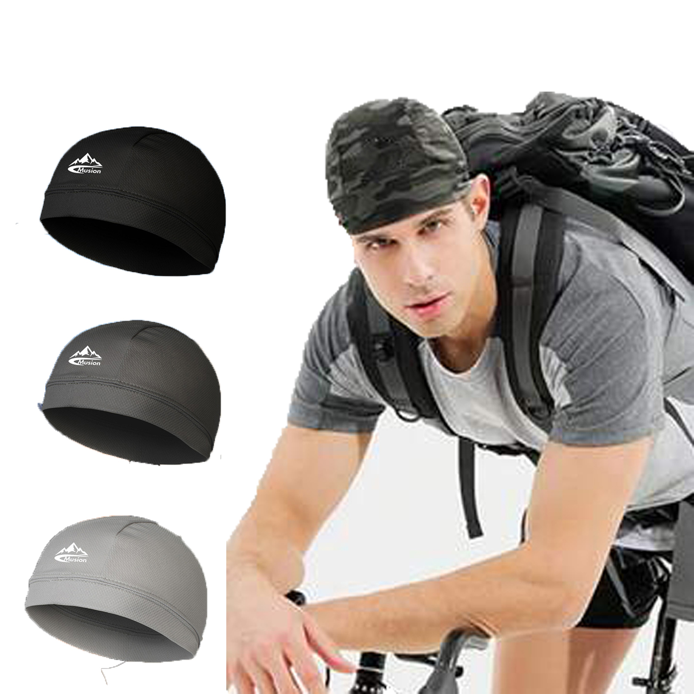 Musion Beanie Cap Bonnet for M - Skull Cap Helmet Liner 评论和价格