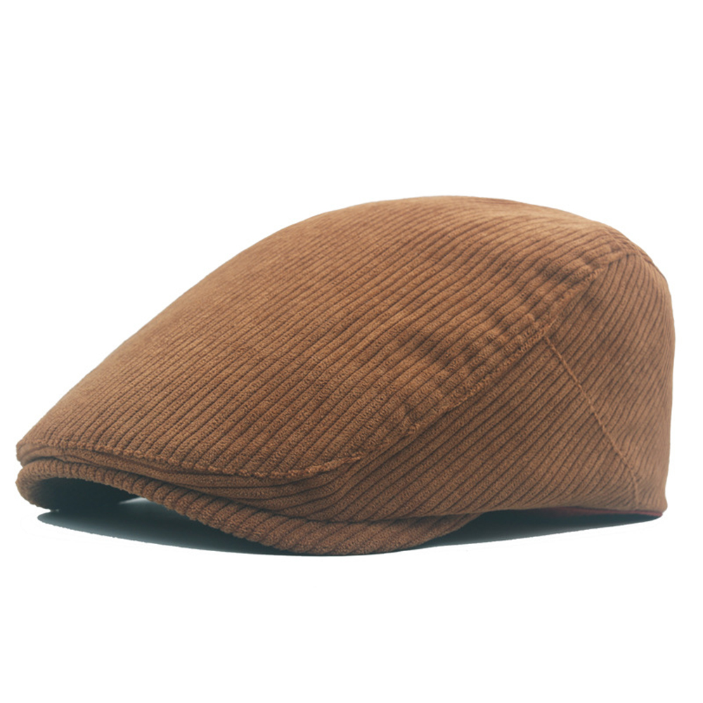 New Beret Corduroy Ivy Cap Hat - Newsboy Cap Ivy 评论和价格