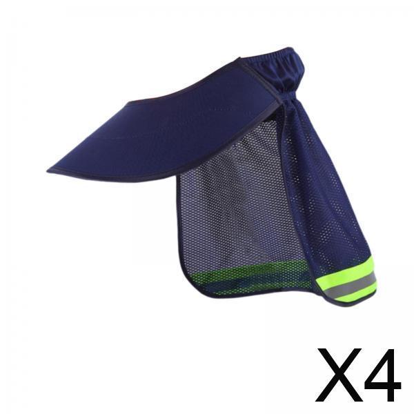 4x Hard Hat Shade with Reflect - Sun Hat Wide Brim 评论和价格
