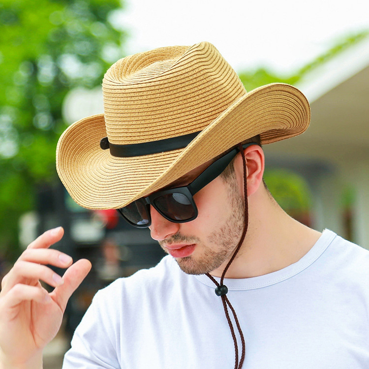 Summer Men Western Shapeable C - Cowboy Hat Straw 评论和价格