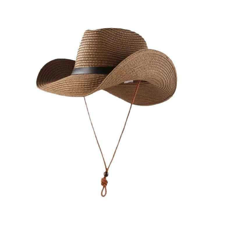 Summer Men Western Shapeable C - Cowboy Hat Straw 评论和价格