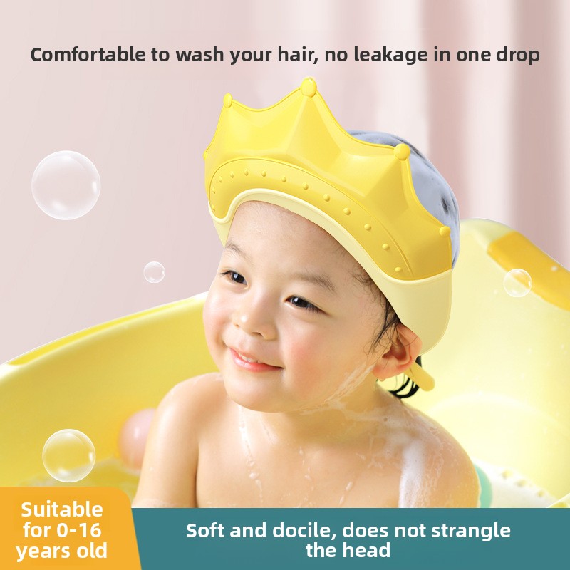 Kids Waterproof Shower Cap Bab - Swim Hat Silicone 评论和价格