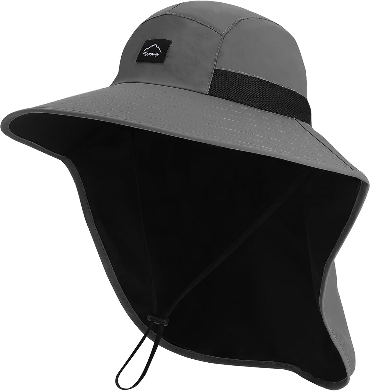UPF50+ Sun Hat with Neck Flap, - Sun Hat Wide Brim 评论和价格