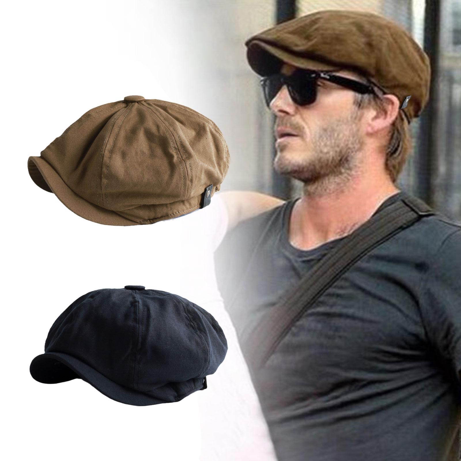 British Style Newsboy Men Cott - Snapback Hat Flat 评论和价格