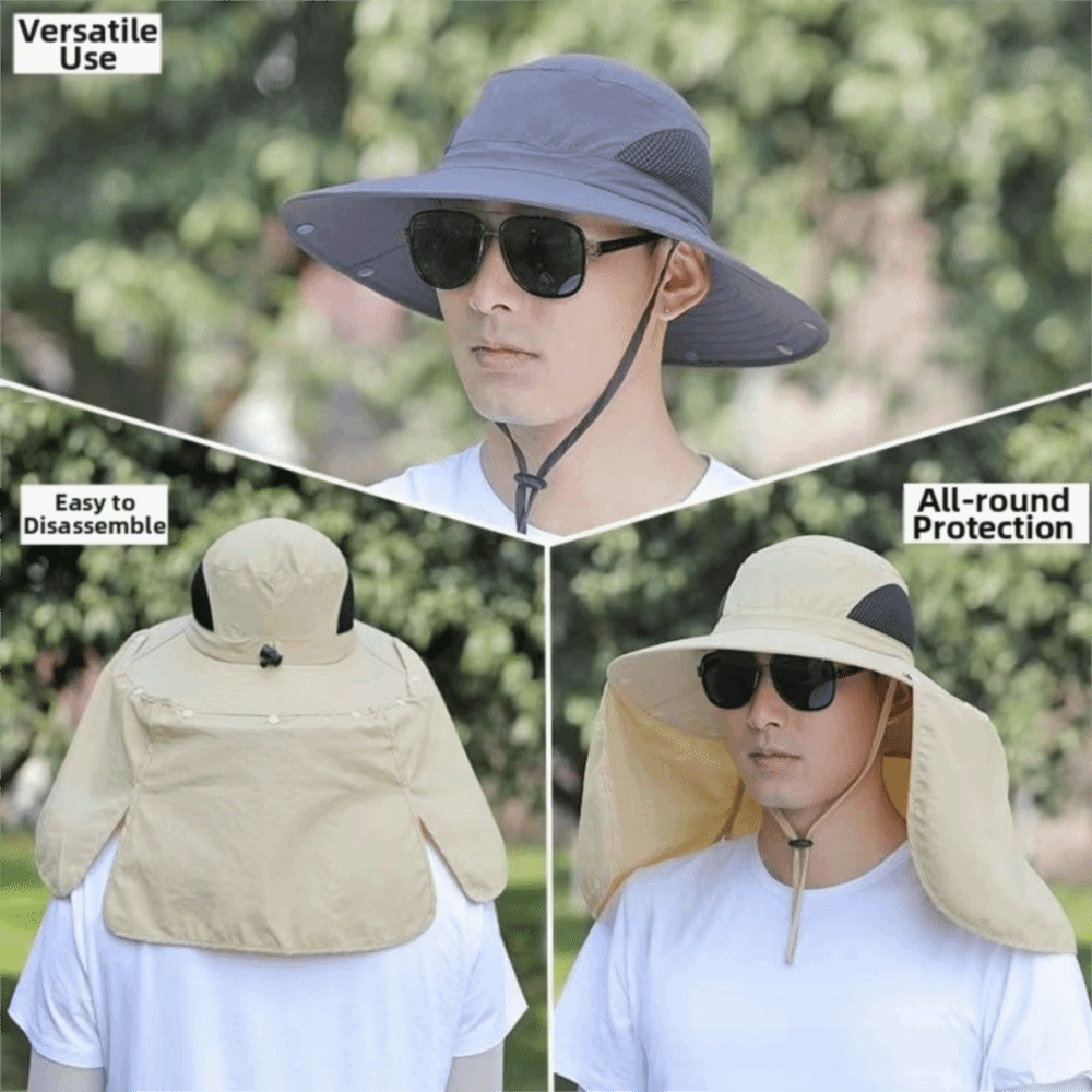 Breathable Cloth Men Sun Hat N - Bucket Hat Cotton 评论和价格