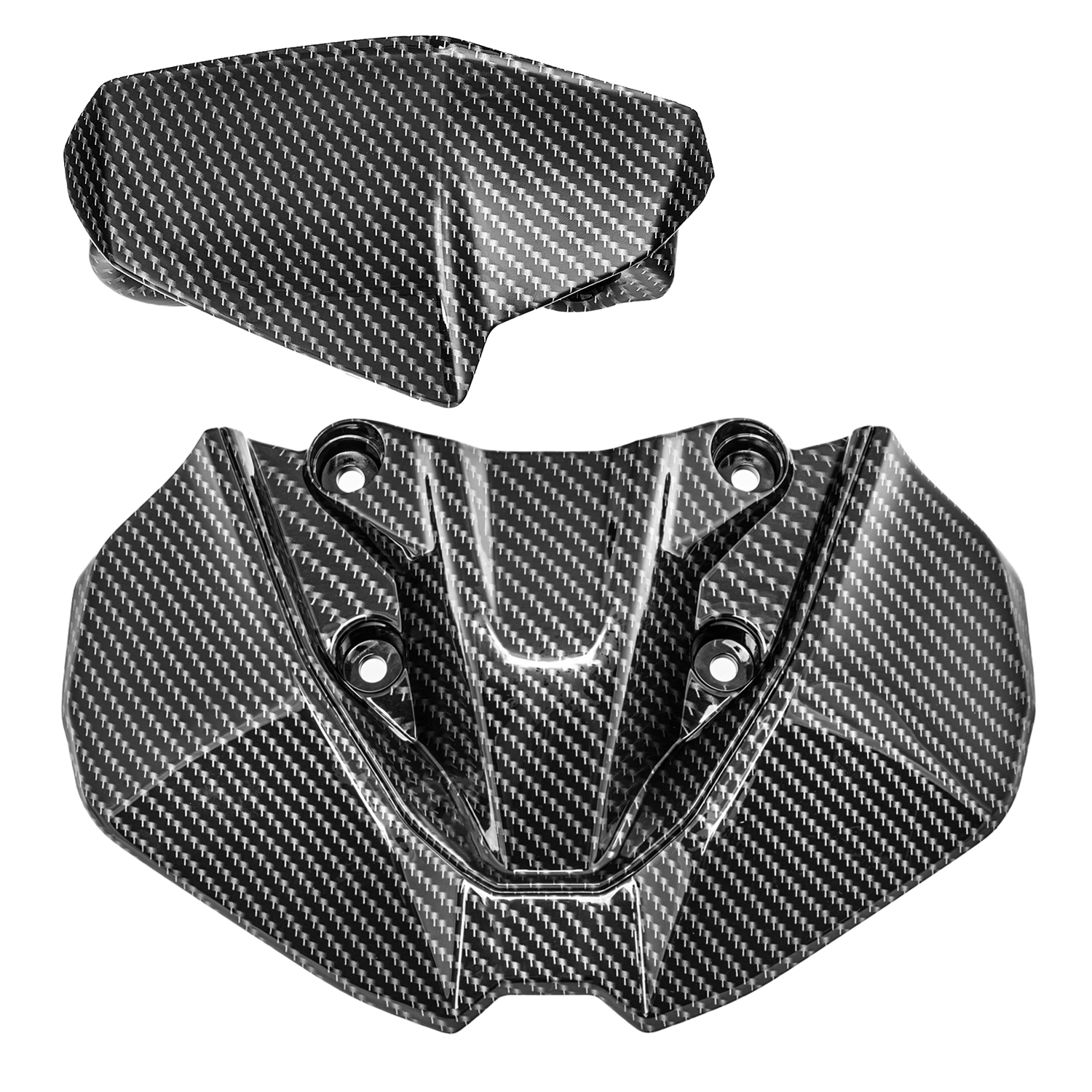 Motorcycle Front Extender Cowl - Visor Sun Hat 评论和价格