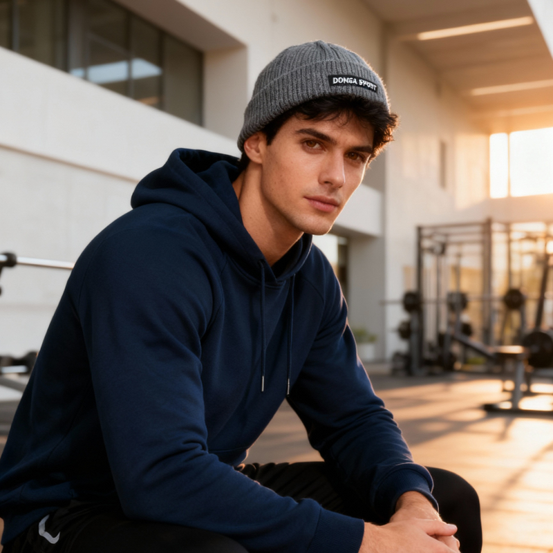 1pc Winter Warm Beanie for Men - Beanie Cuffed Knit 评论和价格