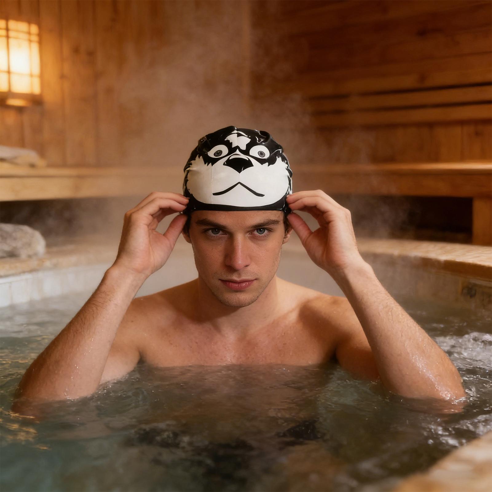 Swimming Hat For Men Silicone  - Swim Hat Silicone 评论和价格